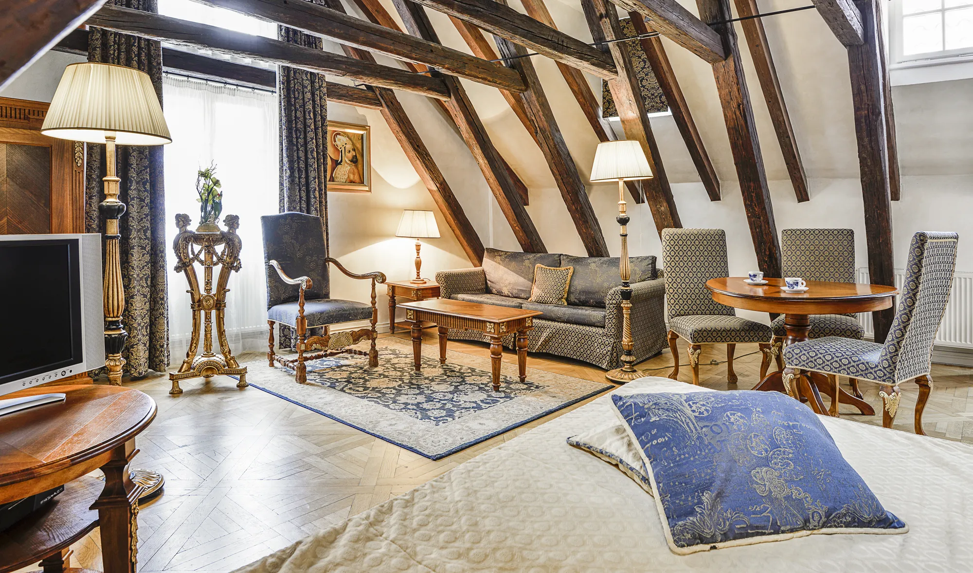 King Suite v Boutique Hotel Bijou de Prague